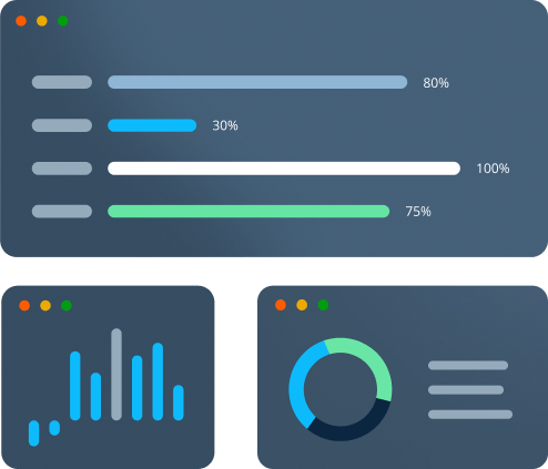 Dashboard de la plataforma MUBA