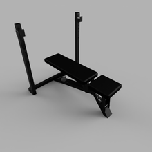 Cargar imagen en el visor de la galería, Press Banco Inclinable Declinable FERUS Serie 1000
