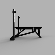 Cargar imagen en el visor de la galería, Press Banco Inclinable Declinable FERUS Serie 1000
