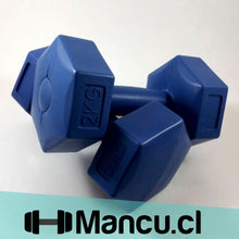 Cargar imagen en el visor de la galería, mancuerna pvc de 2 kg
