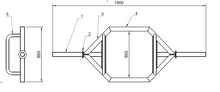 Cargar imagen en el visor de la galería, barra-hexagonal-ferus
